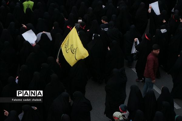 تشییع  شهدای حادثه تروریستی کرمان در مشهد مقدس