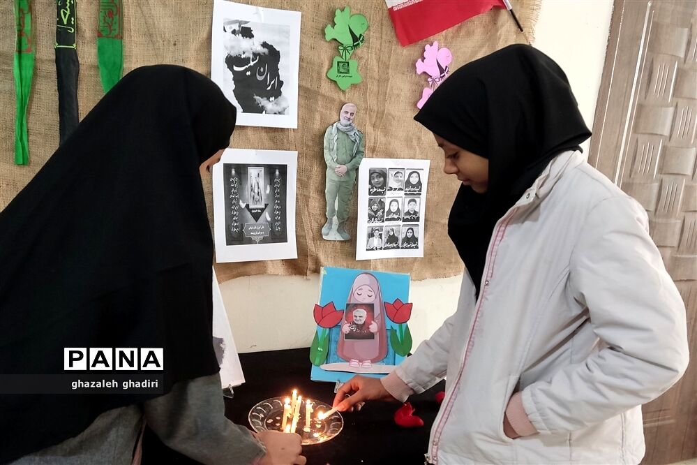 یادواره‌ی شهدای دانش‌آموزی حادثه تروریستی کرمان