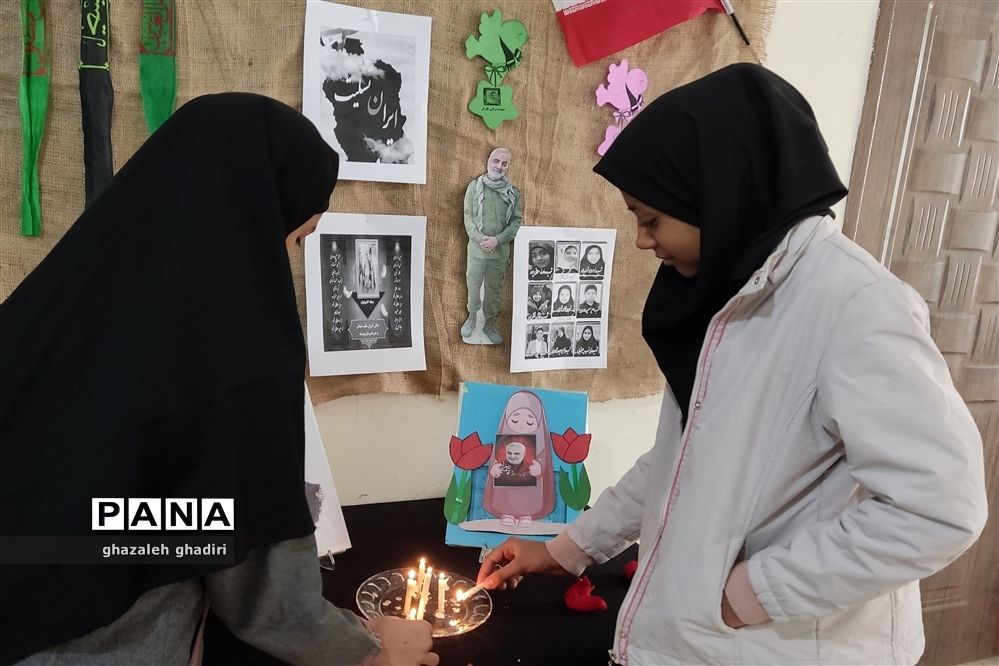 یادواره‌ی شهدای دانش‌آموزی حادثه تروریستی کرمان