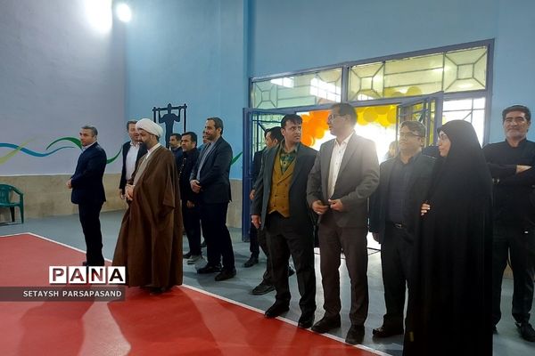 افتتاحیه سالن ورزشی حضرت معصومه(س) در باقرشهر