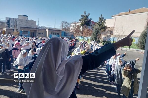 مراسم بزرگداشت شهدای کرمان در مدرسه خواهران بابایی  دماوند