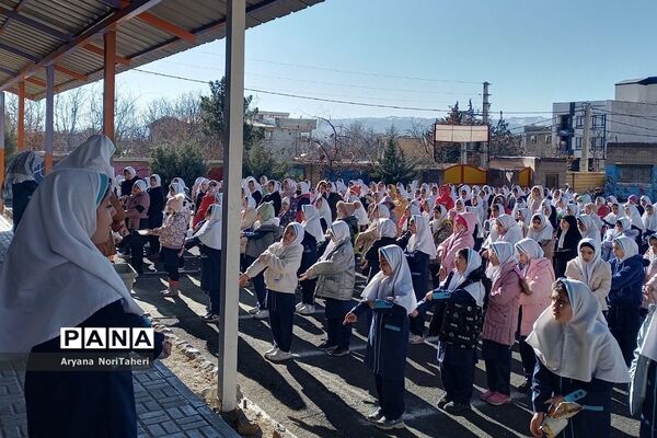 مراسم بزرگداشت شهدای کرمان در مدرسه خواهران بابایی  دماوند