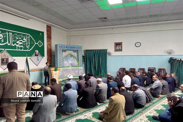 تقدیر از خادمیاران نماز درناحیه 2مشهد