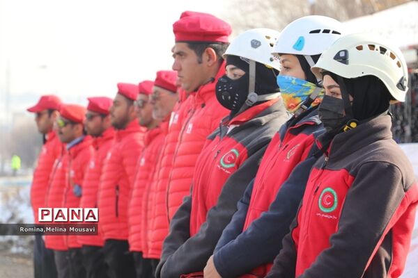 مانور زلزله، اسکان و درمان اضطراری در تبریز