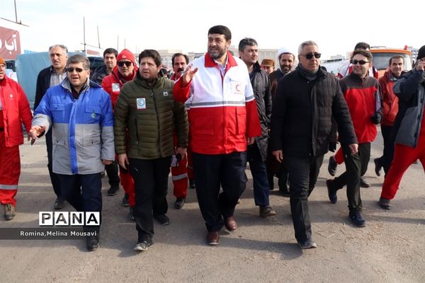 مانور زلزله، اسکان و درمان اضطراری در تبریز