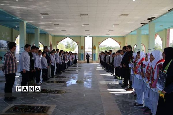 حضور معاون پرورشی و فرهنگی اداره کل آموزش و پرورش استان بوشهر در تنگستان