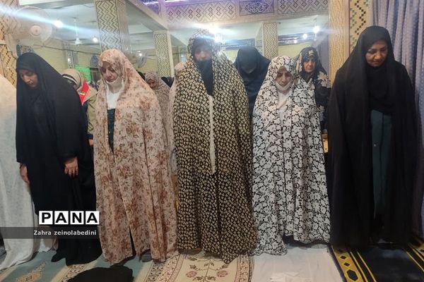 گرامیداشت شهدای دانش‌آموز کرمان در مسجد امام سجاد ناحیه ۱