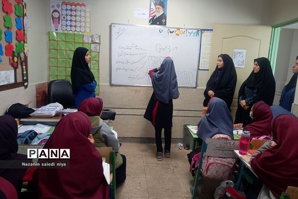 بازدید و ارزیابی کلاس‌های درس پایه ششم در آموزش و پرورش رودهن