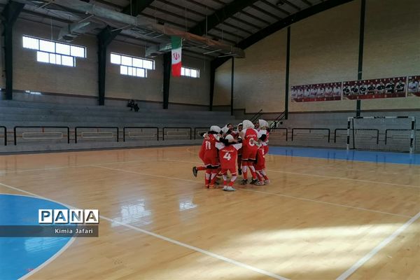 مسابقات فوتسال دانش‌آموزان دختر بافق