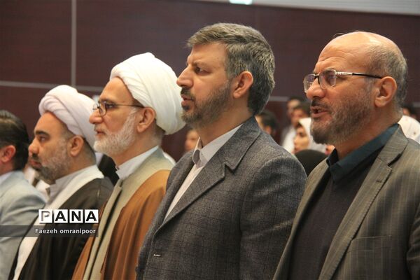 آئین اختتامیه جشنواره سرود و هنرهای نمایشی دانشجومعلمان دانشگاه‌های فرهنگیان سراسرکشور در قزوین
