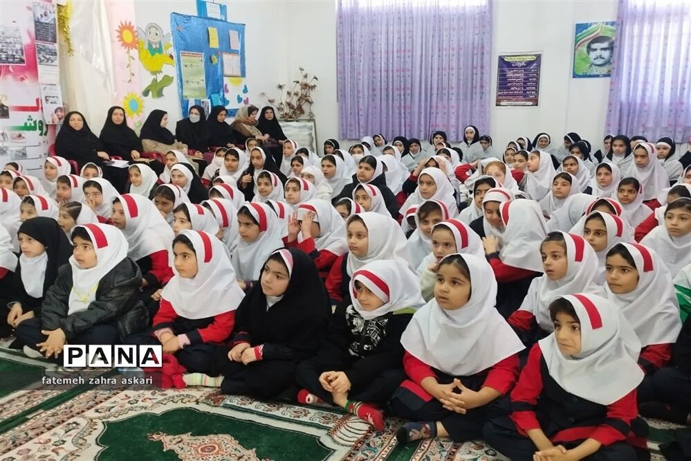 یادواره شهدای حادثه کرمان و شهدای خاص دبیرستان بی بی شهربانو گلوگاه