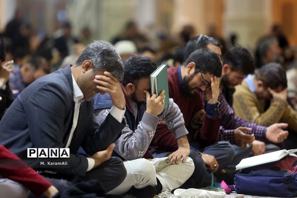 گرامیداشت  سالگرد شهدای حادثه هواپیمای اوکراینی در حرم حضرت معصومه(س)