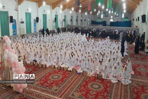 جشن تکلیف ۶۰۰فرشته زمینی در شهرستان نور
