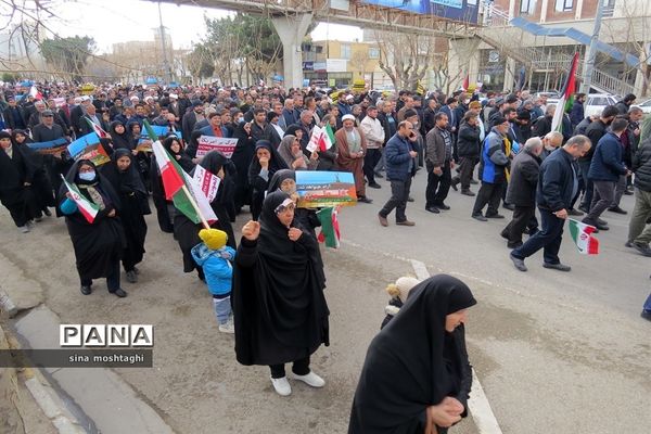 راهپیمایی حمایت از مردم مظلوم غزه