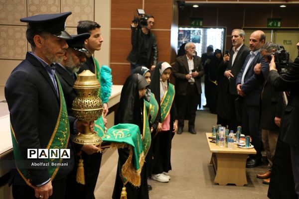 آیین تجلیل از معلمان جهادی و یاوران رضوی مقطع ابتدایی استان قم-2