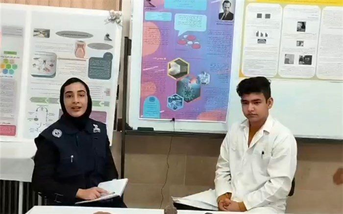 از سنین ابتدایی به کمک معلمانم به کارهای پژوهشی مشغول شدم/فیلم