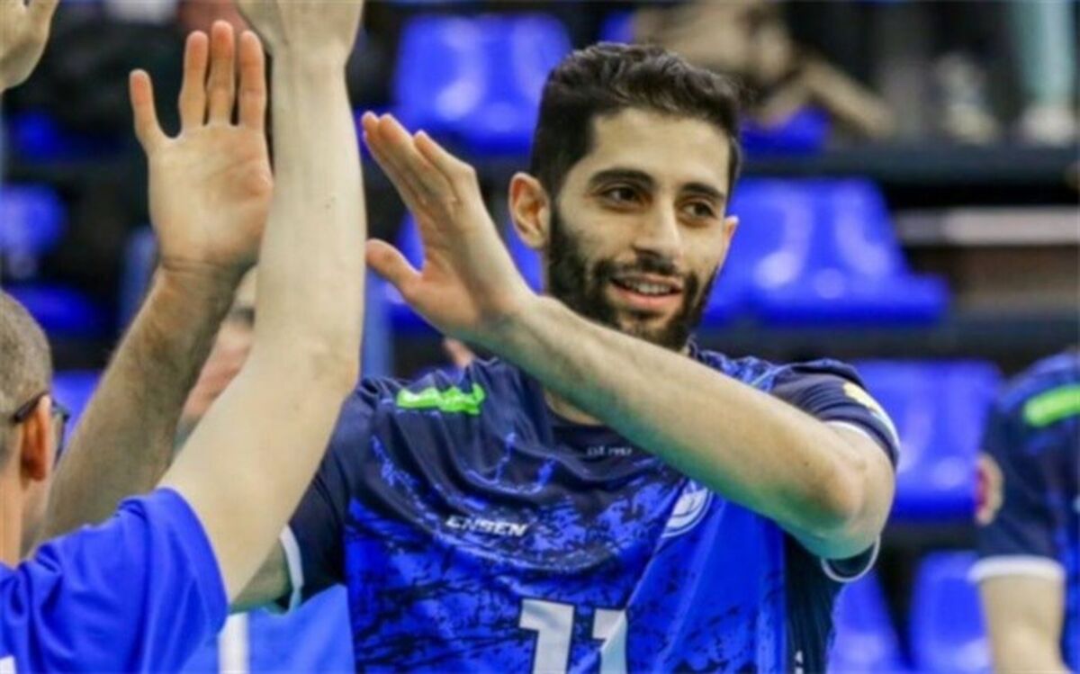 درخشش‌ آسمان‌خراش ایرانی در لیگ والیبال روسیه