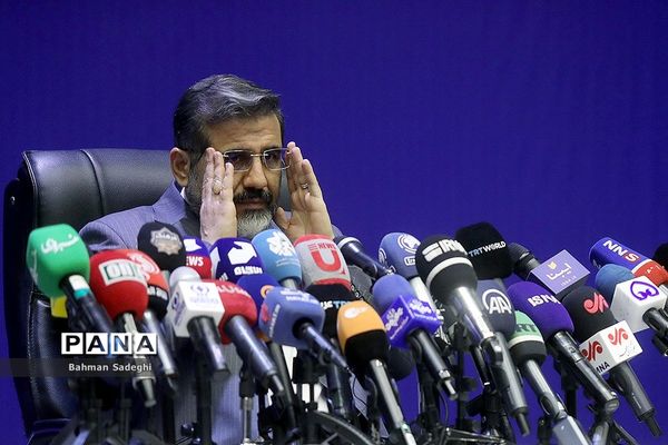 نشست خبری وزیر فرهنگ و ارشاد اسلامی