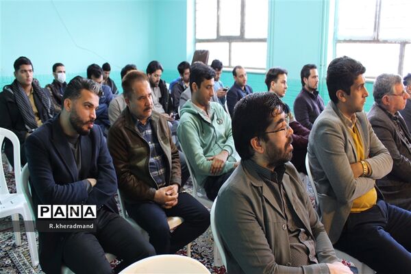 مراسم گرامیداشت شهدای دانش‌آموز حادثه تروریستی گلزار شهدای کرمان در چناران