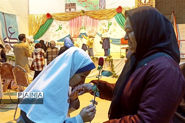 جشن اعیاد ماه رجب در مدارس شهرستان آباده