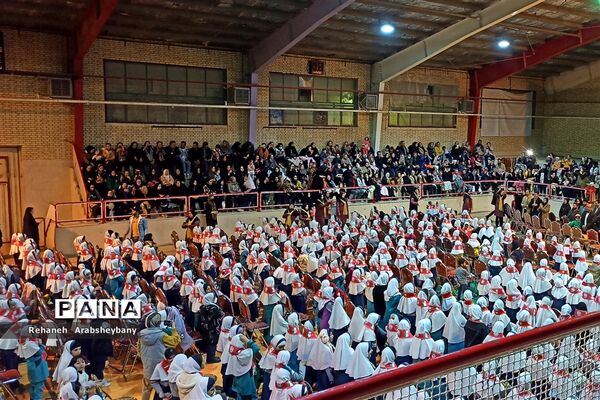 جشن اعیاد ماه رجب در مدارس شهرستان آباده