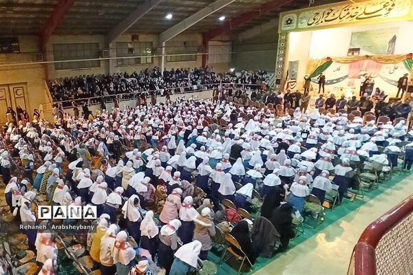 جشن اعیاد ماه رجب در مدارس شهرستان آباده