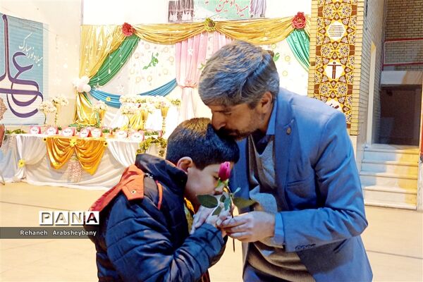 جشن اعیاد ماه رجب در مدارس شهرستان آباده