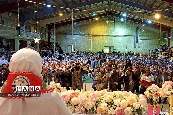 جشن اعیاد ماه رجب در مدارس شهرستان آباده