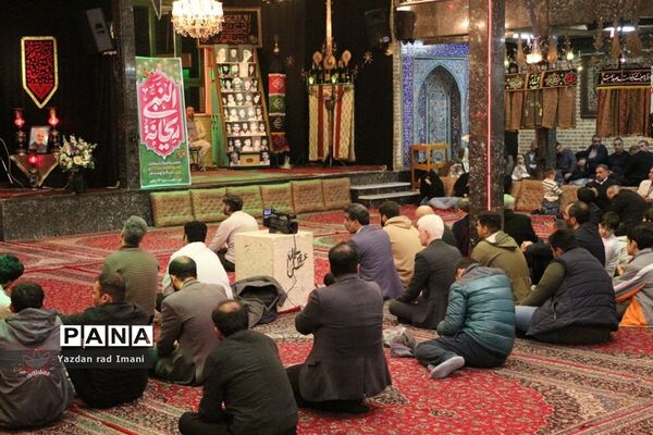 اجتماع بزرگ گرامیداشت سپهبد حاج قاسم سلیمانی در حسینه بزرگ اوین