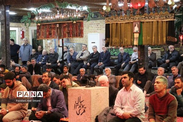 اجتماع بزرگ گرامیداشت سپهبد حاج قاسم سلیمانی در حسینه بزرگ اوین