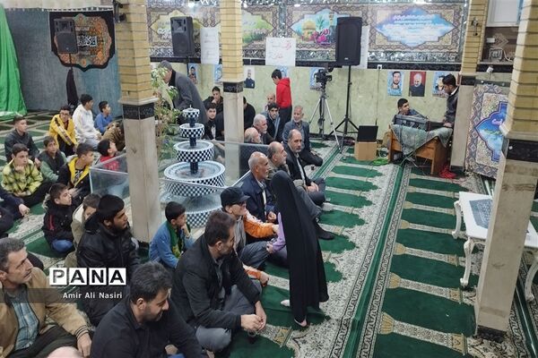 مراسم سالگرد شهادت شهید مدافع حرم، رضا عباسی در حسینیه شهید هاشمی ملارد