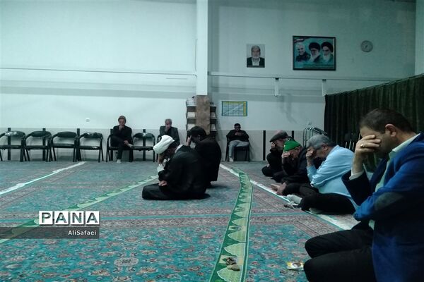 برگزاری مراسم شام شهادت امام هادی (ع) درشهرستان خلیل آباد