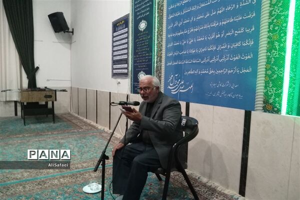 برگزاری مراسم شام شهادت امام هادی (ع) درشهرستان خلیل آباد