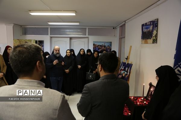 رونمایی از تصویر نمایه کاربری هماهنگ دانش‌آموز‌ خبرنگاران پانا شهرستان‌های تهران مزین به تصویر شهیده آیدا قاسمی‌