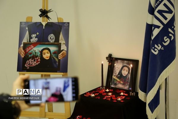 رونمایی از تصویر نمایه کاربری هماهنگ دانش‌آموز‌ خبرنگاران پانا شهرستان‌های تهران مزین به تصویر شهیده آیدا قاسمی‌