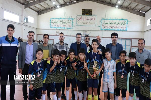 اختتامیه جام فوتسال یادبود شهید ذوالفقاری شهرستان میبد