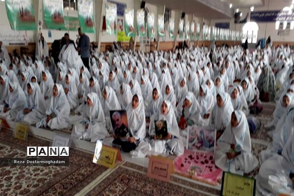 آیین جشن فرشته‌ها در مصلی امام خامنه‌ای(مدظله العالی) شهرستان شیروان