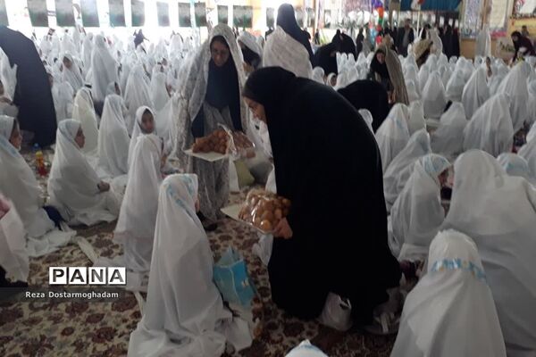 آیین جشن فرشته‌ها در مصلی امام خامنه‌ای(مدظله العالی) شهرستان شیروان