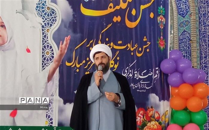 ۱۵۰۰ دانش‌آموز شیروانی جشن بندگی و عبادت برگزار کردند