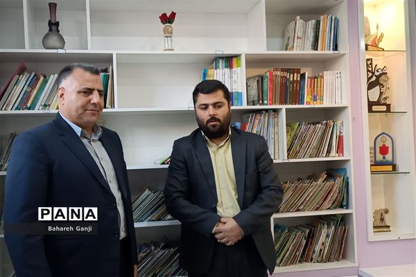 افتتاح کتابخانه دبستان فاطمه الزهرای نیشابور