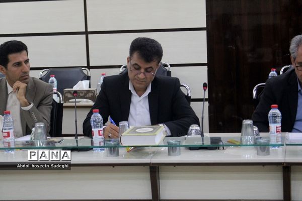 جلسه کمیته پیشگیری و مقابله با جعل اسناد در بوشهر