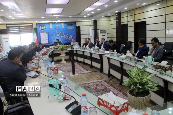 جلسه کمیته پیشگیری و مقابله با جعل اسناد در بوشهر