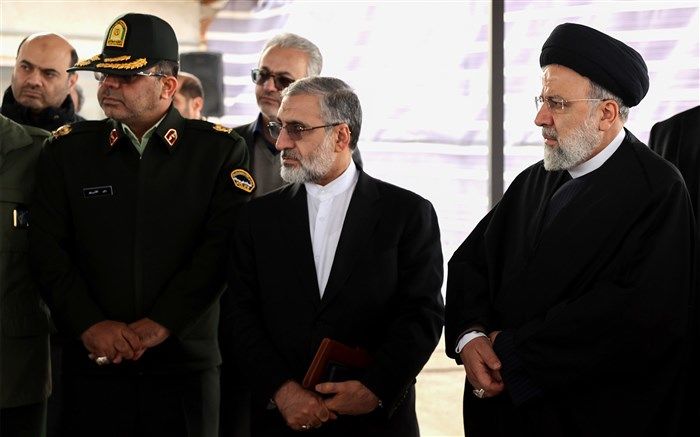 آیت الله رئیسی از مراحل پایانی احداث سد نم‌رود بازدید کرد