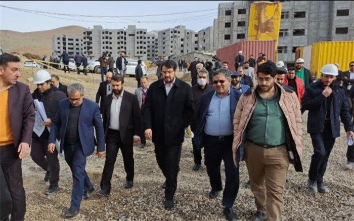 بازدید وزیر راه و شهرسازی از پروژه تأمین زمین برای نهضت ملی مسکن در دماوند