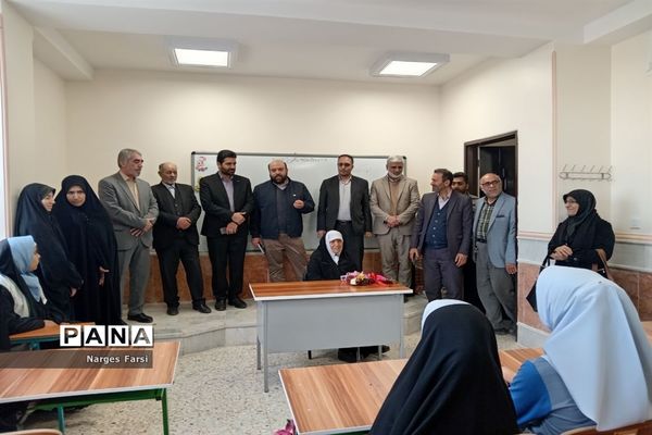 افتتاح طرح توسعه 3 کلاسه دبستان برکت محمود‌آباد قم