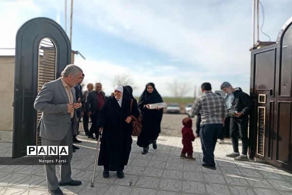 افتتاح طرح توسعه 3 کلاسه دبستان برکت محمود‌آباد قم