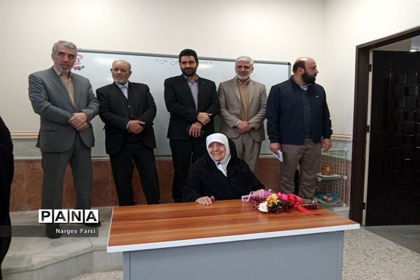 افتتاح طرح توسعه 3 کلاسه دبستان برکت محمود‌آباد قم