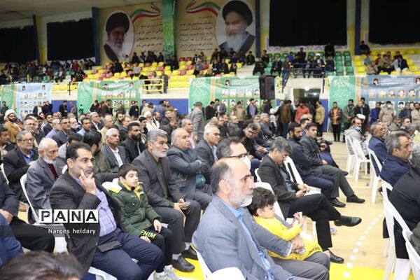یادواره سردار سرلشکر شهید اسماعیل دقایقی در امیدیه