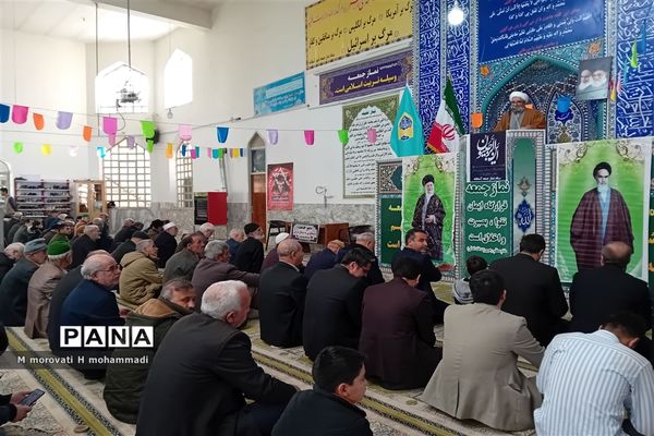 حضور مدیرکل آموزش پرورش در نمازجمعه شهر آشخانه