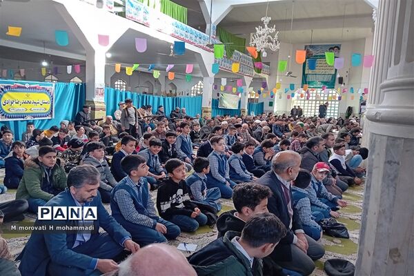 حضور مدیرکل آموزش پرورش در نمازجمعه شهر آشخانه